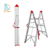 2*3 Step Aluminum Double Straight Ladder, Agility Ladder, collapsible stairs